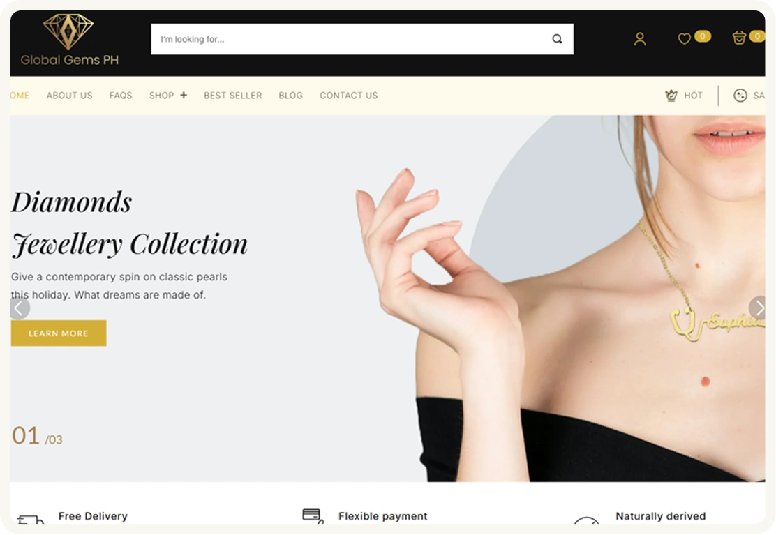 Global Gems Web Design